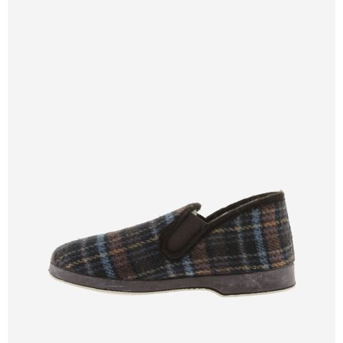 Chaussons CHAUSSON CONFORTABLE CARREAUX EFFET MOUTON 202002 - Victoria - Modalova