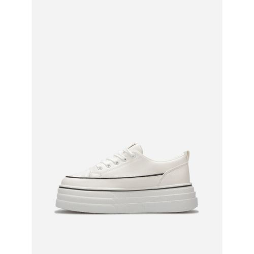 Baskets Baskets, slip-on - Blanc - La Modeuse - Modalova
