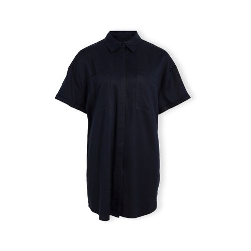 Blouses Harlow 2/4 Oversize Shirt - Sky Captain - Vila - Modalova