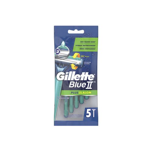 Rasoirs & lames Lames De Rasoir Jetables Blue Ii Plus Slalom 5 Unités - Gillette - Modalova