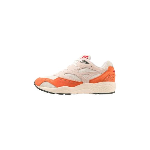 Baskets BASKETS CONTENDER BEIGES ET ORANGE EN DAIM - Mizuno - Modalova