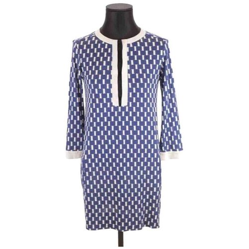 Robe courte Robe en soie bleue - Diane Von Furstenberg - Modalova
