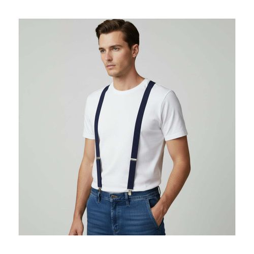 T-shirt Bretelles à pinces navy - Harrington - Modalova