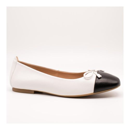Ballerines Unisa Belle WHITE/BLK - Unisa - Modalova