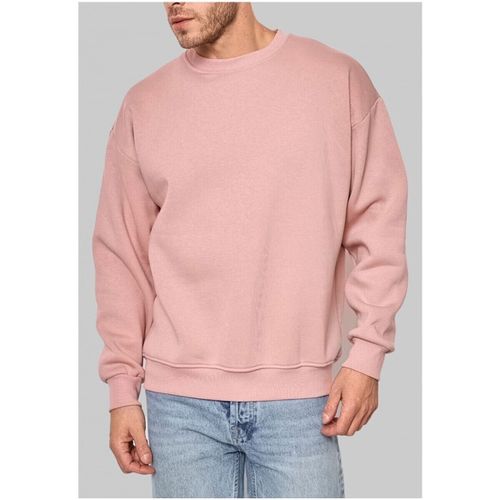 Sweatshirts Pull Col Rond H, Rose - Kebello - Modalova