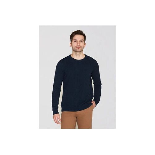 Pull ConnaissancesCotton Apparel Sweater Vagn Dark Blue - Knowledge Cotton Apparel - Modalova