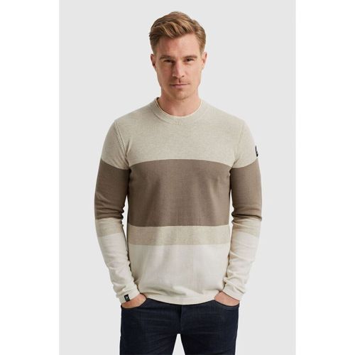 Sweat-shirt Pull Rayé Beige - Vanguard - Modalova