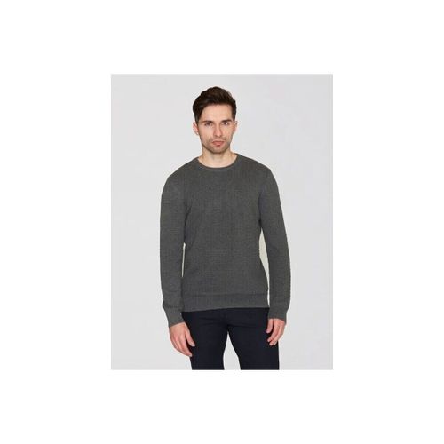 Sweat-shirt ConnaissancesCotton Apparel Sweater Vagn Anthracite - Knowledge Cotton Apparel - Modalova
