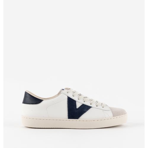 Baskets basses BASKET BERLIN CUIR DAIM COULEUR 1126142 - Victoria - Modalova