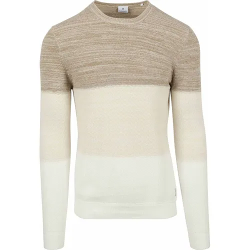 Pull Pull Rayures Beige - Blue Industry - Modalova