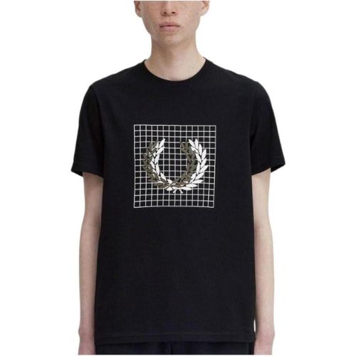 T-shirt Fred Perry M6549 102 - Fred Perry - Modalova