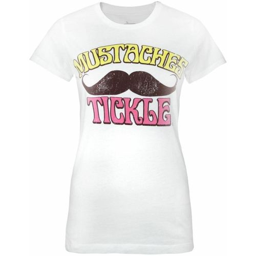 T-shirt ustaches Tickle - Goodie Two Sleeves - Modalova