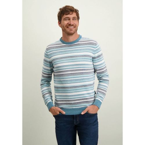 Sweat-shirt Pull à rayures bleu - State Of Art - Modalova