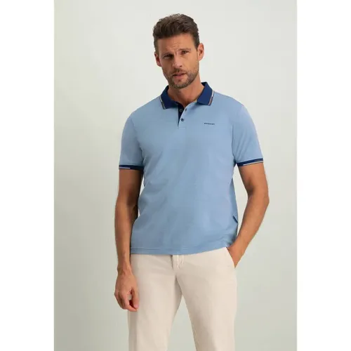 T-shirt Polo Piqué bleu clair - State Of Art - Modalova