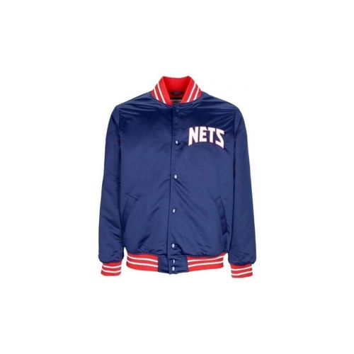 Blouson Nba Heavyweight Satin Jacket New Jersey Nets - Mitchell And Ness - Modalova
