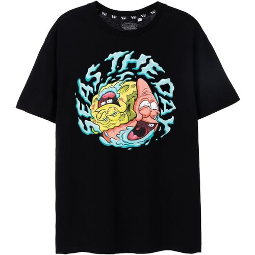 T-shirt Seas The Day - Spongebob Squarepants - Modalova