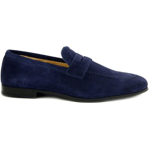 Mocassins Chaussures, Mocassin, Daim-166TP - Exton - Modalova