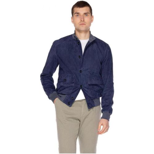 Blouson VASTO UOMO CAMOSCIO - Lu.ti.an. - Modalova