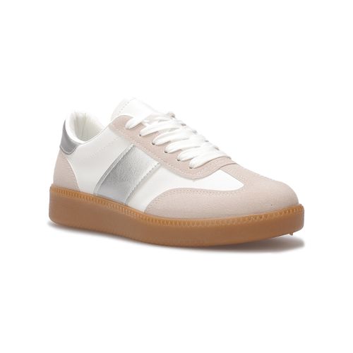 Baskets Baskets, slip-on - Argenté - La Modeuse - Modalova