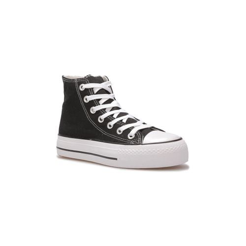 Baskets montantes Baskets, slip-on - Noir - La Modeuse - Modalova