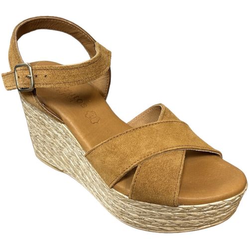 Sandales - Mules 1974 Camel - Eva Frutos - Modalova