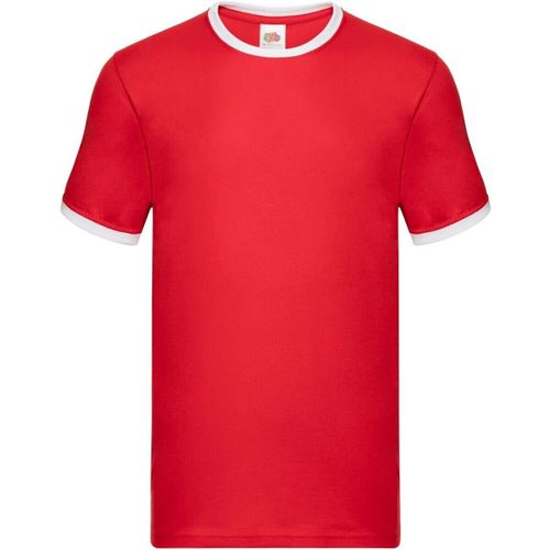 T-shirt Fruit Of The Loom Ringer - Fruit Of The Loom - Modalova