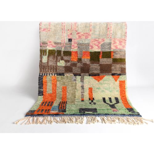 Tapis Tapis BERBER MR4296 Beni Mrirt tissé main 110x150 cm - Rugsx - Modalova