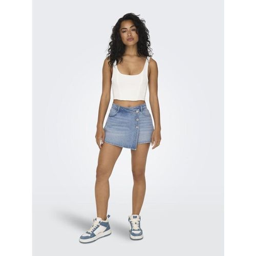 Jupes 15256608 LESLY-LIGHT BLUE DENIM - Only - Modalova