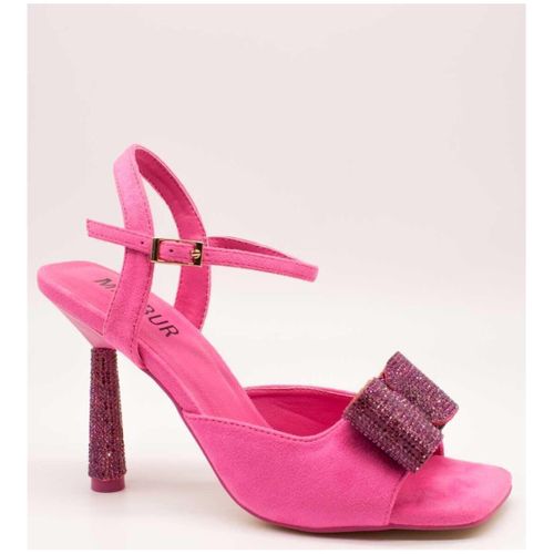 Sandales à talon 254420W33 Fucsia - Membur - Modalova