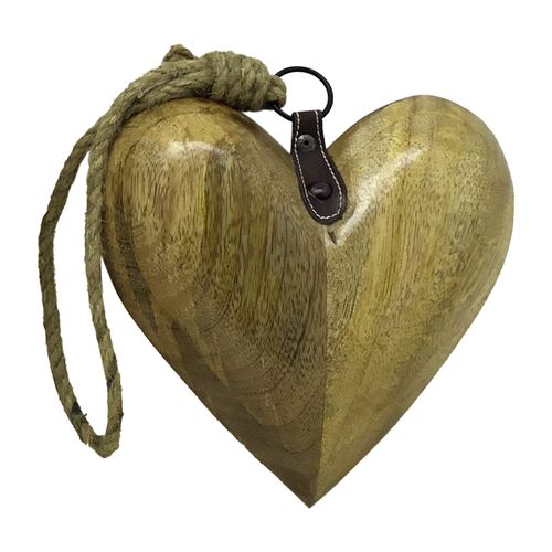 Pendentifs Petit Coeur En Bois - Signes Grimalt - Modalova