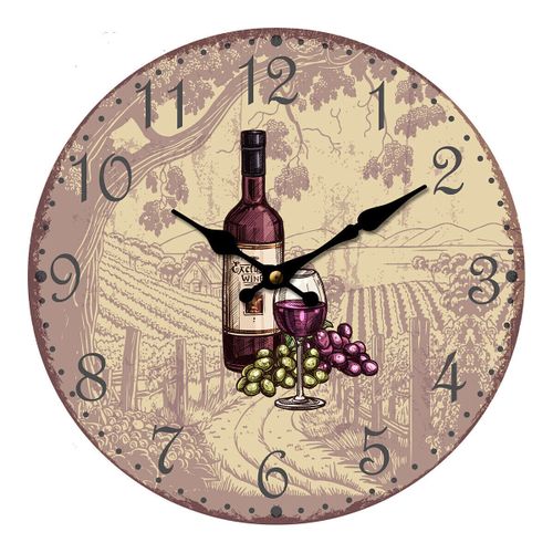 Horloges Horloge De Raisin Et De Vin - Signes Grimalt - Modalova