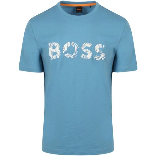 T-shirt BOSS T-shirt Bossocean Bleu - BOSS - Modalova