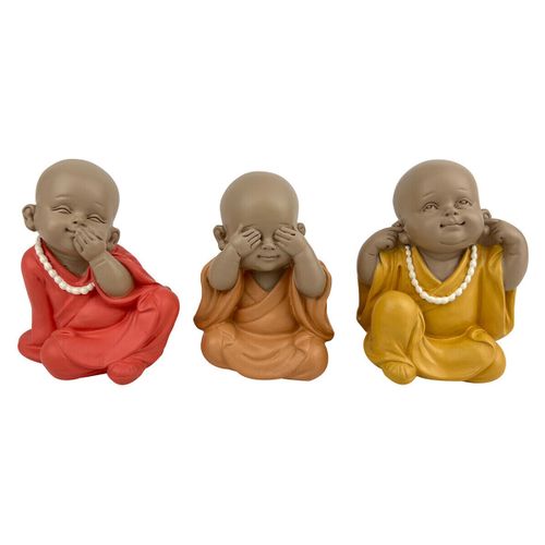 Statuettes et figurines Voir-Entendre-Parler Moine 3U - Signes Grimalt - Modalova