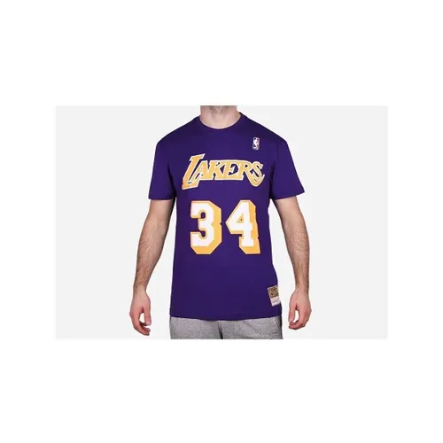 T-shirt BNN3CW19045LALPURP96SON - Mitchell And Ness - Modalova