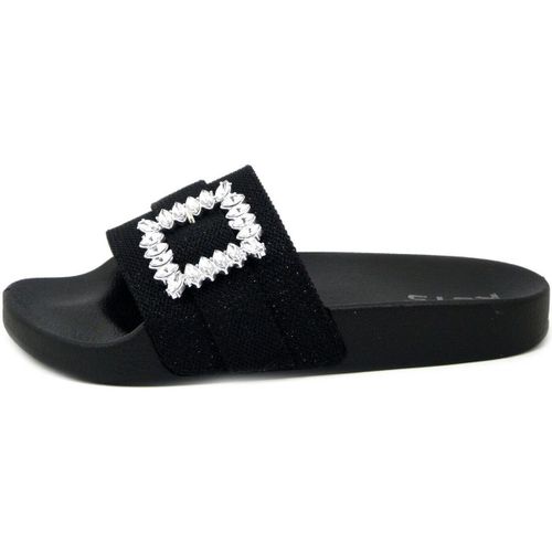 Mules Mules, Textile, Boucle avec Strass -K9521 - Keys - Modalova