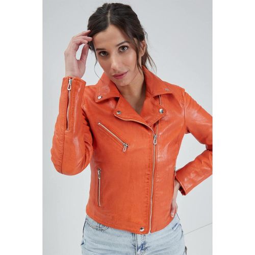 Veste OLYMPE LAMB VITA ORANGE - Rose Garden - Modalova