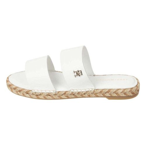 Sandales Women's White Flat Open-Toe Slides - Tommy Hilfiger - Modalova