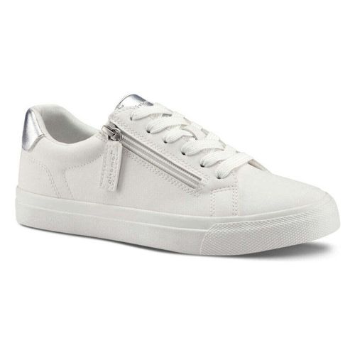 Baskets basses Women's White Low Top Sneakers - Tamaris - Modalova