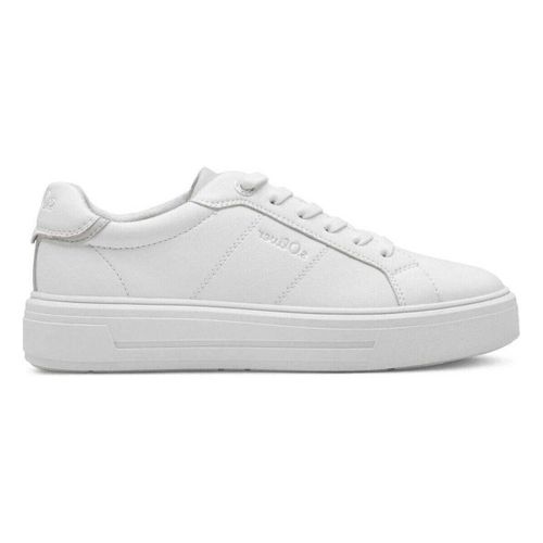 Baskets basses Women's White Low Top Sneakers - S.Oliver - Modalova