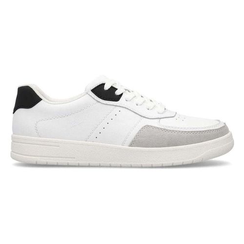 Baskets basses Men's White Low Top Sneakers - Rieker - Modalova