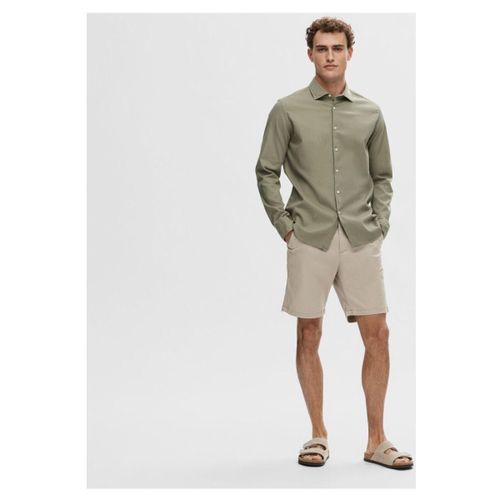 Chemise Regbond Regular Fit Overhemd Vetiver - Selected - Modalova