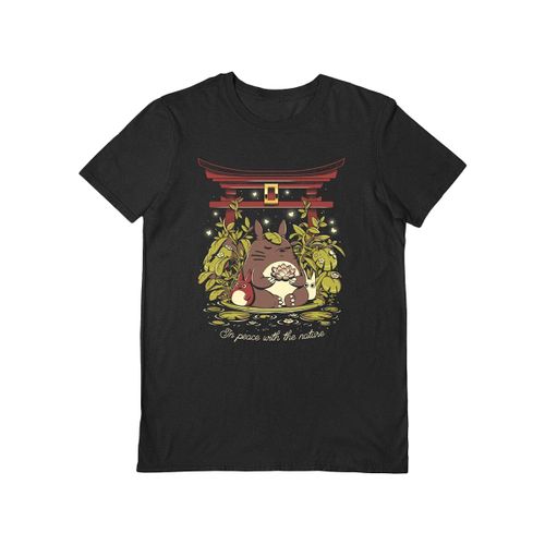 T-shirt In Peace With The Nature - Ilustrata - Modalova