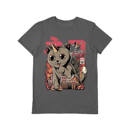 T-shirt Ilustrata Catzilla - Ilustrata - Modalova