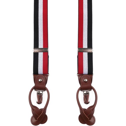 Cravates et accessoires Luxe Bretelles Rouge Blanc Bleu - Suitable - Modalova