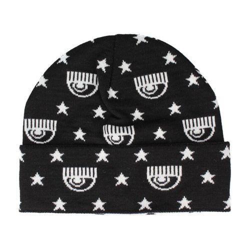 Casquette Pl1 Mini Logomania Allover Wool - Chiara Ferragni - Modalova
