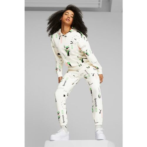 Pantalon Classics Printed Womens Sweatpants - Puma Yellow - Modalova