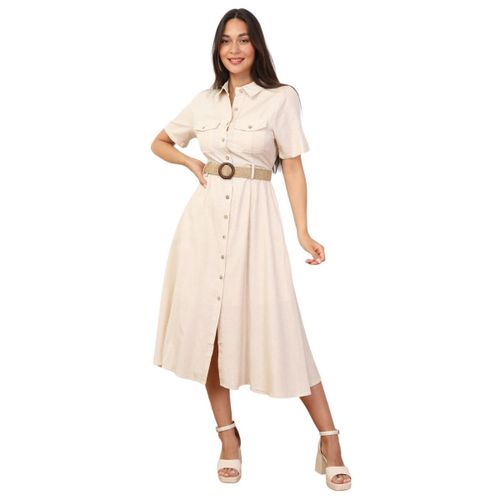 Robe Robes - Beige - La Modeuse - Modalova
