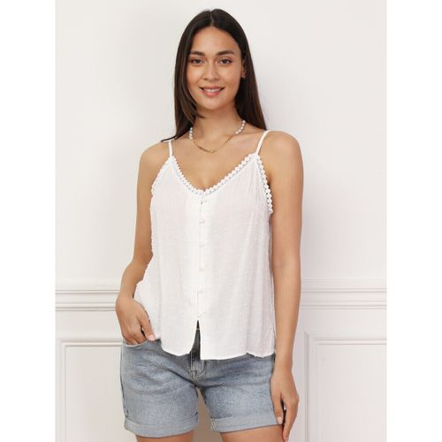 Blouses Tops, t-shirts - Blanc - La Modeuse - Modalova