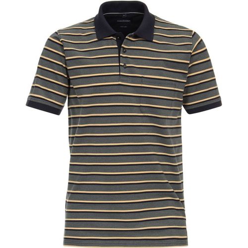 T-shirt Casamoda Polo Vert Rayé - Casamoda - Modalova