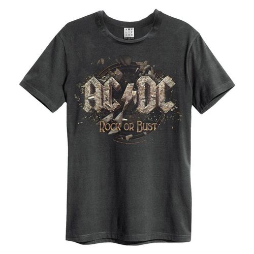T-shirt Rock Or Bust Tour Europe Dates - Amplified Clothing - Modalova